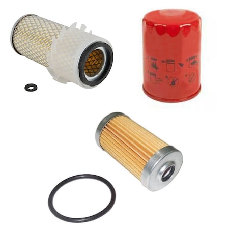 Aic Replacement Parts New Engine Filter Service Maintenance Kit Fits John Deere 650 750 Compact Tracto M801002-FILTERS